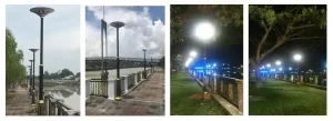 Project picture for solar garden lamps