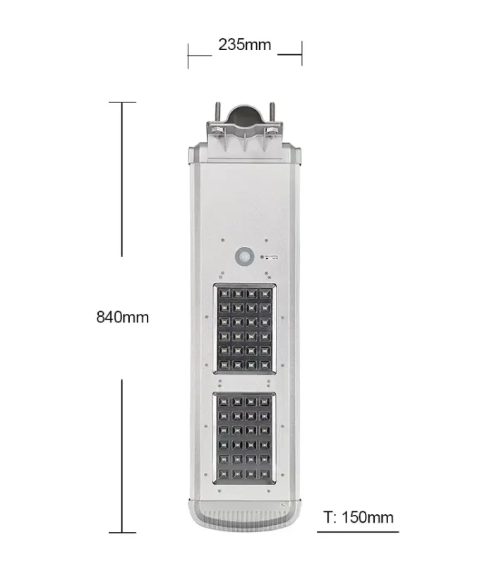 Solar powered street lights